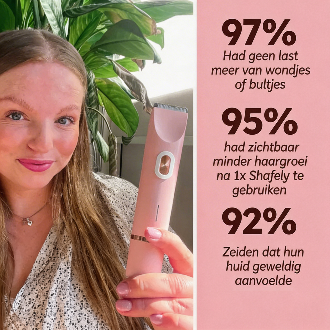 Shafely 2-in-1 Lichaamstrimmer voor Vrouwen