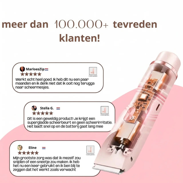 Shafely 2-in-1 Lichaamstrimmer voor Vrouwen